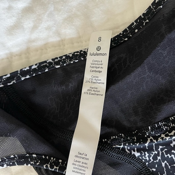 Lululemon Black Workout Tank - Picture 3 of 3